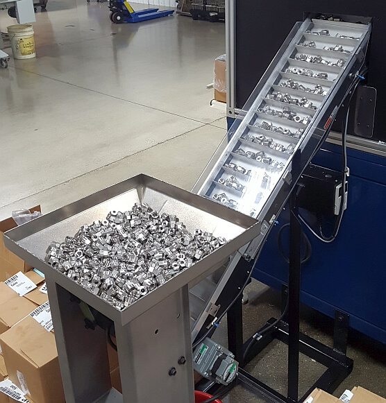 Auto Parts Batches Get Smooth Transport Via Lite Series Conveyor Mini