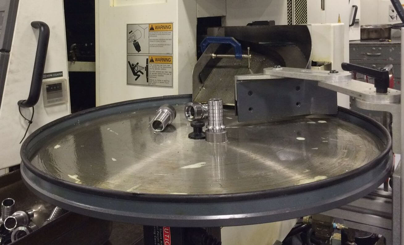 Rotary Table (RTA) integrated with CNC
