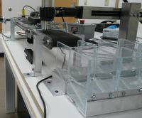 Inspection Station using Tabletop LP Series Mini-Mover Conveyor