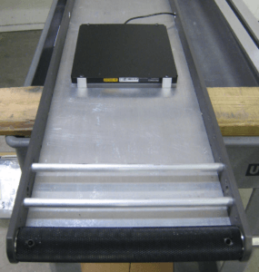 Placement of backlights on Mini-Mover Conveyor