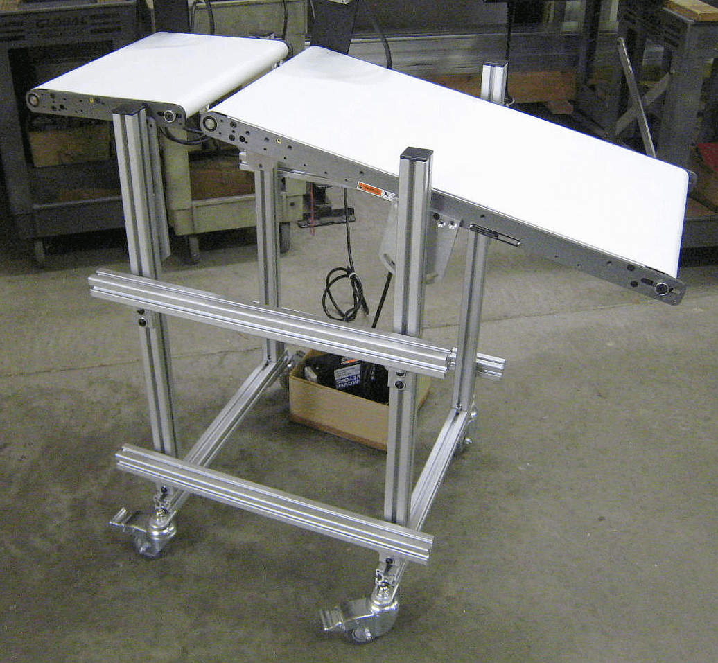 L-Configuration with Mini-Mover LP Series Conveyors