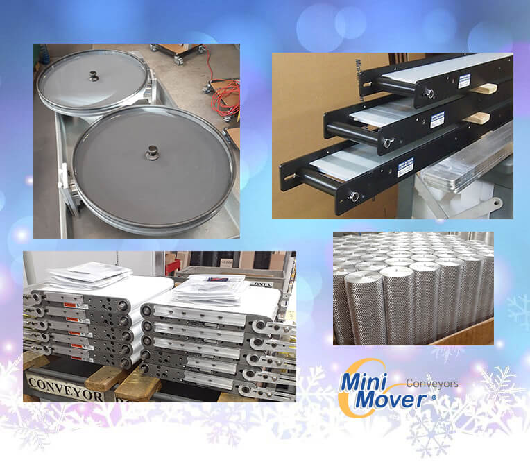 Filling Year-end orders at Mini-Mover Conveyors